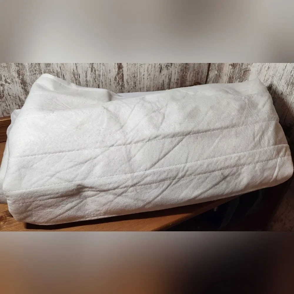 Sunbeam Queen Size Electric Heated Mattress Cover With Dual Controllers